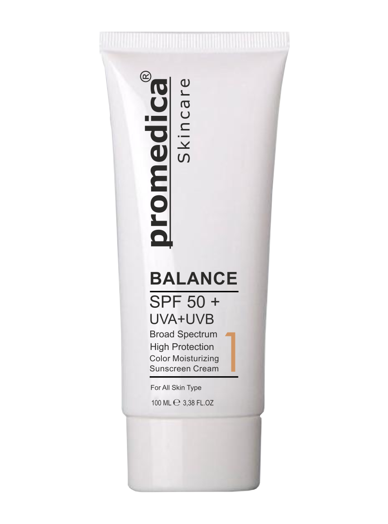 balance-color-bb-cream Promedica hafif dokusu ile ton eşitleyici nemlendirici renkli bb güneş kremi